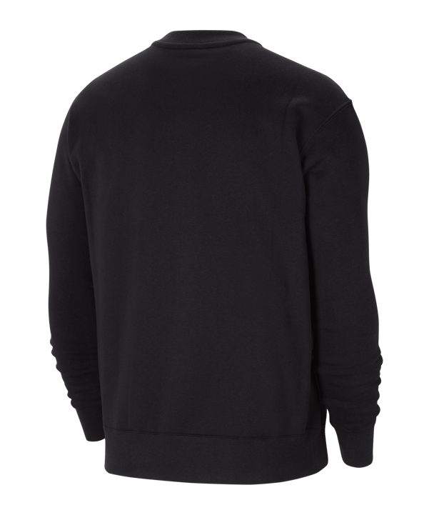 Nike Park 20 Fleece Sweatshirt Schwarz Weiss F010 - schwarz