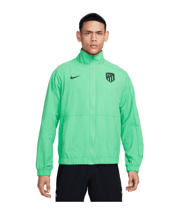 Nike Atletico Madrid Anthem Jacke Grün F363 - gruen