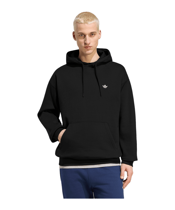adidas Originals Trefoil Essentials Loose Hoody Nero - nero