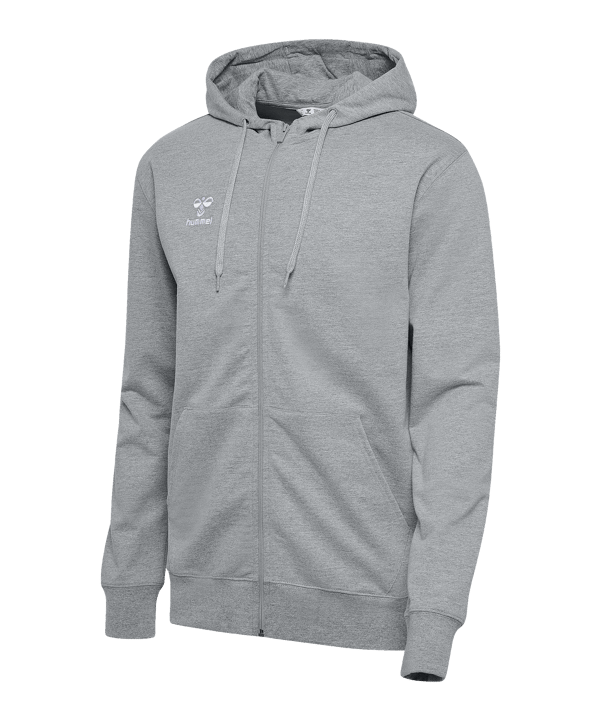 Hummel GO 2.0 Kapuzenjacke Grau F2006 - grau