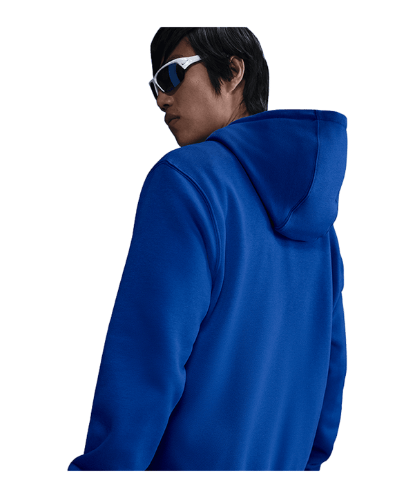 Nike Club Sweatshirt à capuche Bleu C480 - bleu