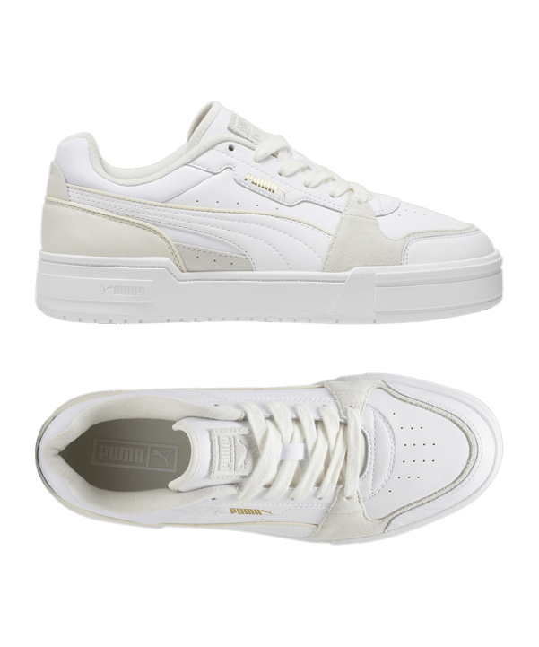 PUMA CA Pro Lux III Weiss Grau F01 - weiss