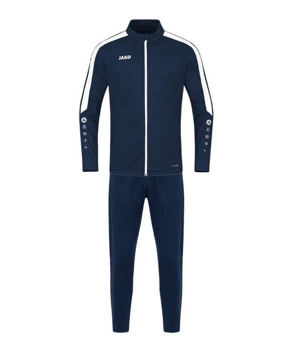JAKO Polyester Power Trainingsanzug Damen Blau F900 - blau