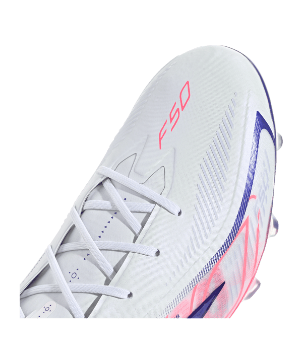 adidas F50 Hyperfast Elite AG Chaos vs Control Blanc - blanc