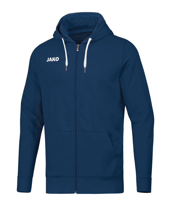 JAKO Base Kapuzenjacke Kids Blau F09 - blau