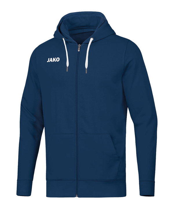JAKO Base Jas met capuchon Kinderen Blauw K009 - blauw
