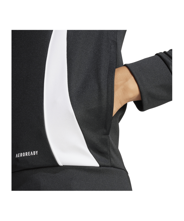 adidas Tiro 24 Trainingsjacke Damen Schwarz - schwarz