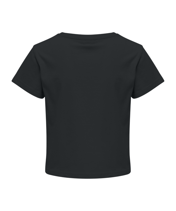 Hummel Legacy Cropped T-Shirt Damen Schwarz F2001 - schwarz