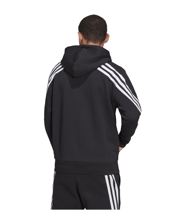 adidas Future Icons Kapuzenjacke Schwarz - schwarz