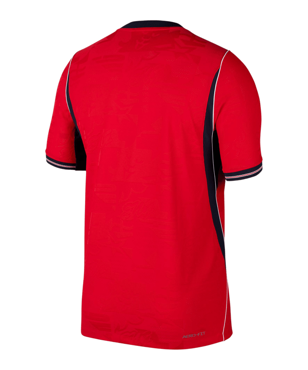 Nike FA England Trikot Authentic Away WM 2026 Rot F624 - rot