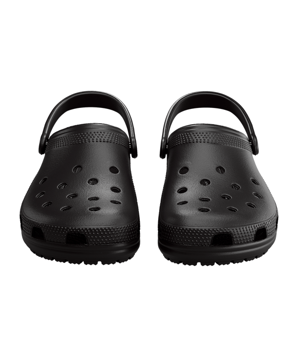 Crocs Classic Clog Badelatsche Schwarz - schwarz