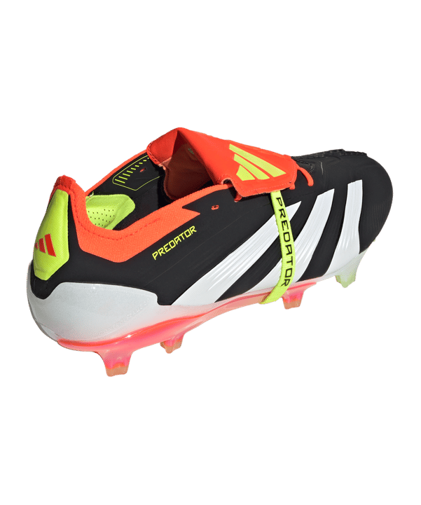 adidas Predator Elite FT FG Solar Energy Schwarz Weiss Rot - schwarz