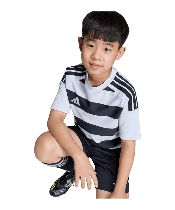 adidas Hooped 26 Trikot Kids Grau - grau