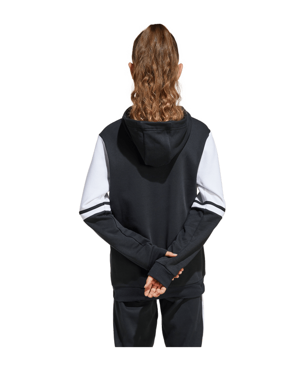 adidas Squadra 25 Hoody Kids Schwarz - schwarz