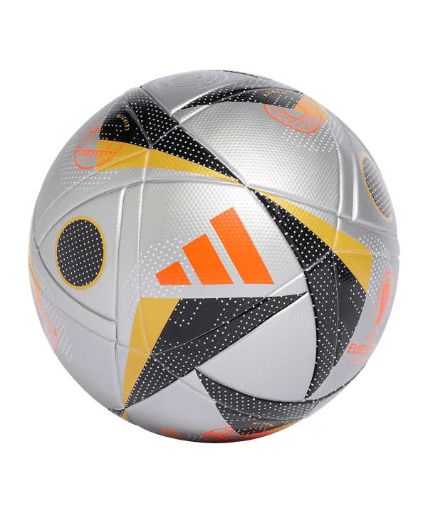 adidas League Euro24 Final Trainingsball Silber - silber