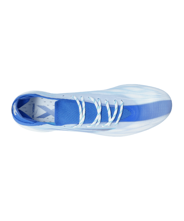 adidas X SPEEDFLOW.1 FG Diamond Edge Weiss Blau - weiss