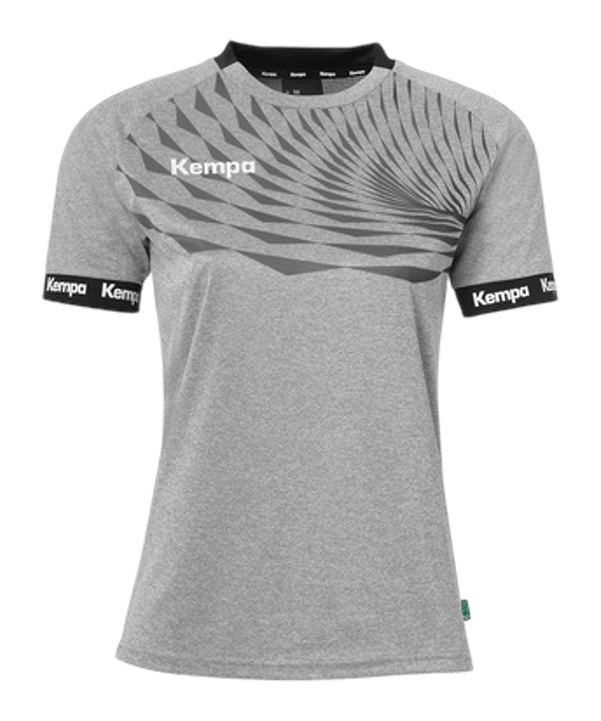 Kempa Wave 26 Trikot Damen Grau Schwarz F05 - grau