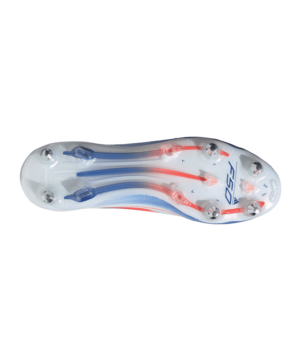 adidas F50 Elite SG Advancement Weiss Rot - weiss