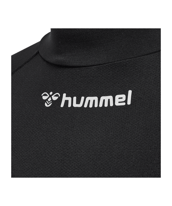 Hummel Bl Comfort 2.0 Mockneck T-Shirt Schwarz F2001 - schwarz