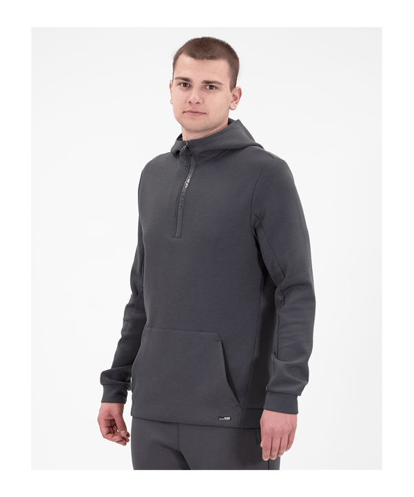 JAKO Pro Casual Hoody Grau F855 - grau