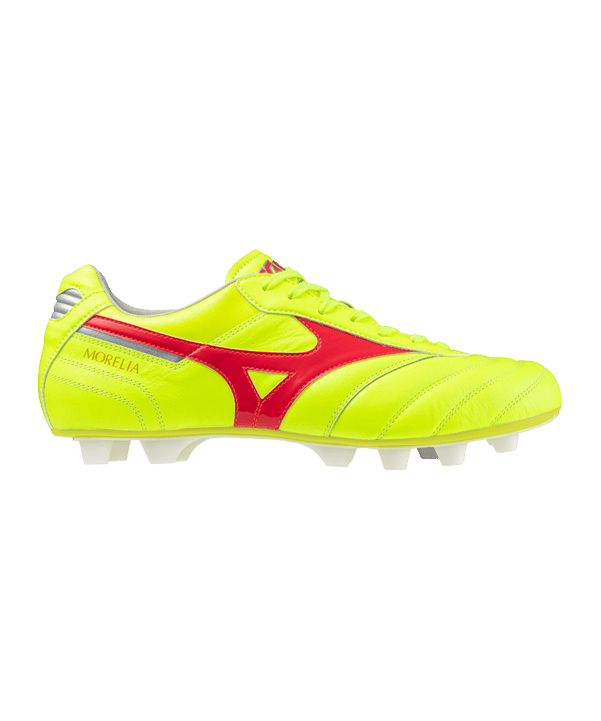 Mizuno Morelia II Elite FG Dyna Gelb Rot Silber F45 - gelb