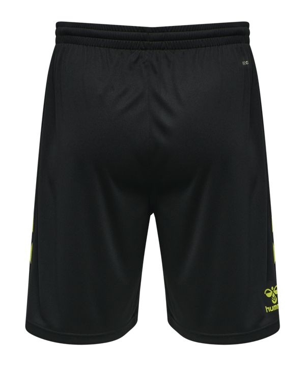 Hummel hmlCORE XK Poly Short Schwarz Grün F2096 - schwarz