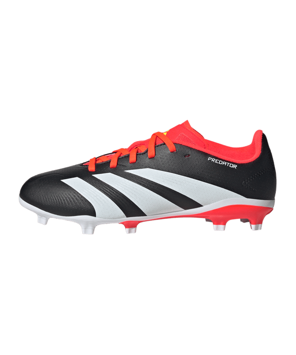 adidas Predator League FG Solar Energy Kids Schwarz Weiss Rot - schwarz