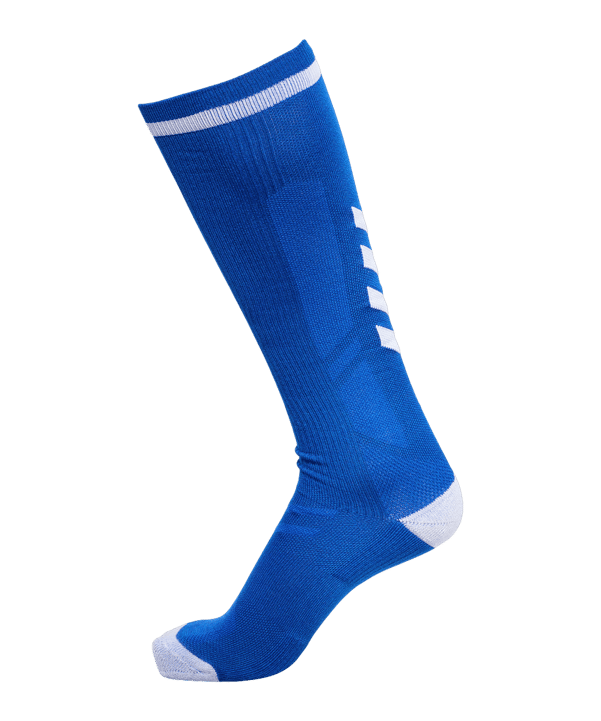 Hummel Elite High Socken Blau Weiss F7691 - blau
