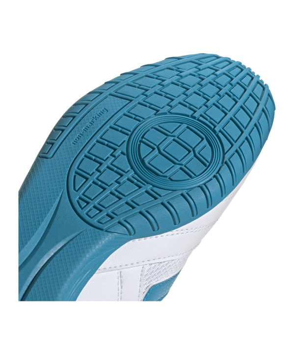 adidas Super Sala 2 Halle Weiss Blau - weiss