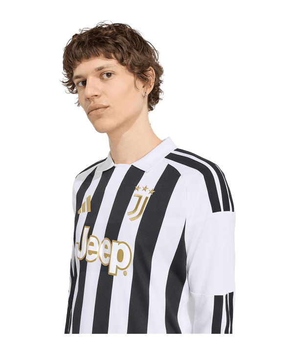 adidas Juventus Turin Trikot Langarm Home 2026/2027 Weiß - weiss