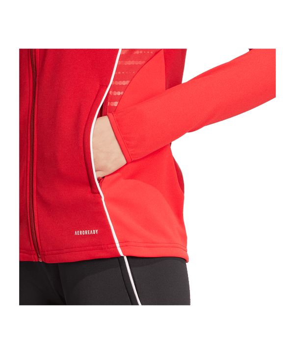 adidas Tiro 25 Competition Trainingsjacke Damen Rot - rot
