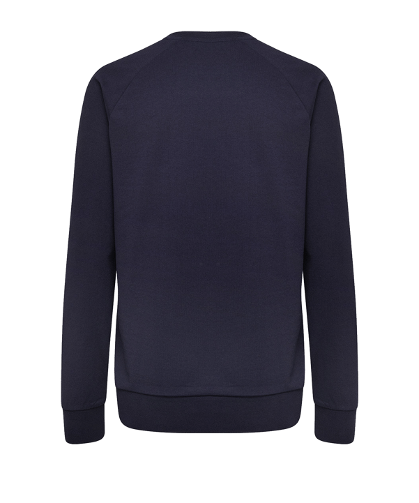 Hummel Cotton Logo Sweatshirt Damen Blau F7026 - blau