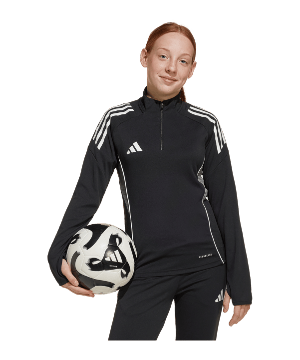 adidas Tiro 25 Competition Sweatshirt Kids Schwarz - schwarz