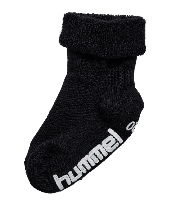 Hummel Mini Non Slip 3-Pack Socken Kids Schwarz F2001 - schwarz