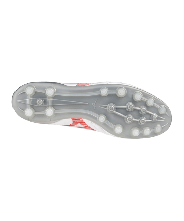 Mizuno Morelia Neo IV AG Charge wit rood F60 - wit