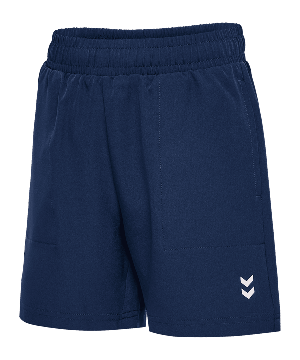 Hummel Pulse Workout Short Kids Blau F7459 - blau