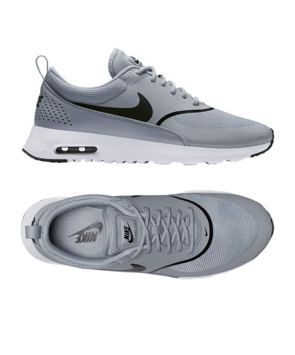 Nike Air Max Thea Sneaker Damen Grau Schwarz F030 - grau