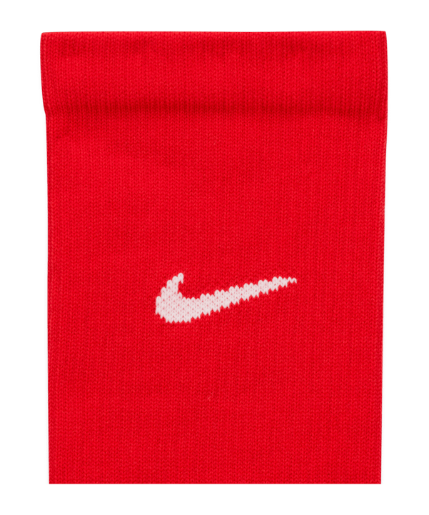 Nike Strike Crew Socken Rot Weiss F657 - rot