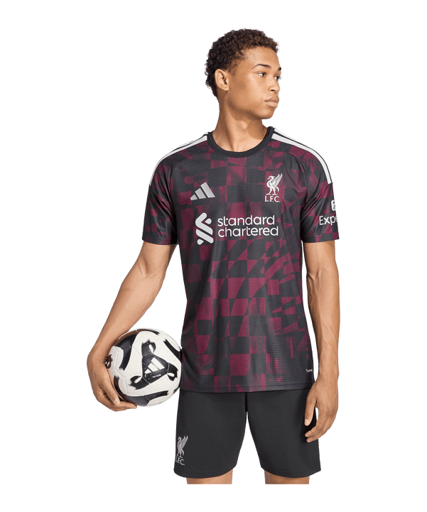 adidas FC Liverpool Authentic Trikot 3rd 2026/2027 Schwarz - schwarz