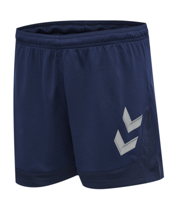 Hummel Lead Poly Shorts Damen Blau F7026 - blau