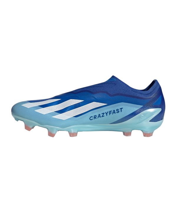 adidas X Crazyfast.1 LL FG Marinerush Blau Weiss Orange - blau