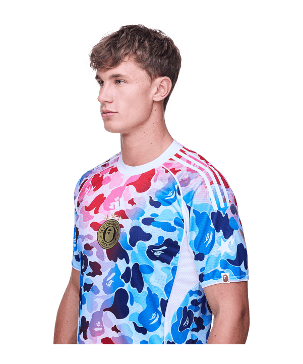 adidas Bape FB Trikot Blau - blau