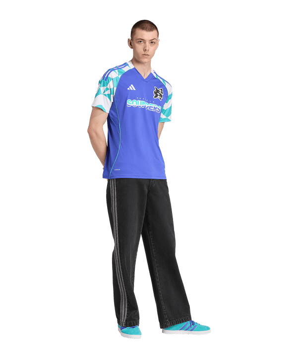 adidas Seattle Sounders FC Trikot 3rd 2025/2026 Blau - blau