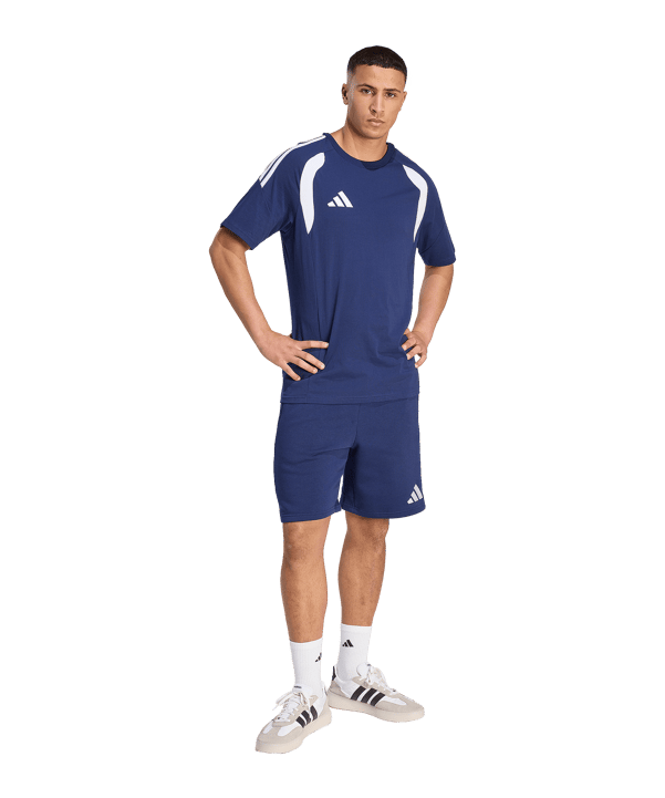 adidas Tiro 26 League Trainingsshirt Dunkelblau - weiss
