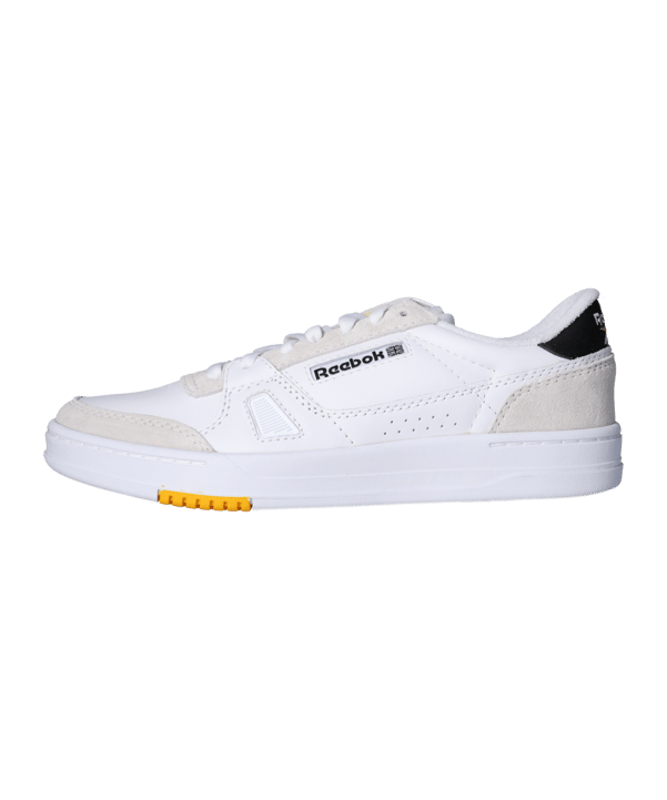 Reebok LT Court Weiss Schwarz Gelb - weiss