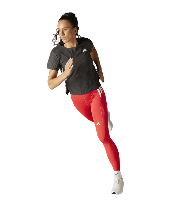 adidas T-Shirt Damen Schwarz - schwarz