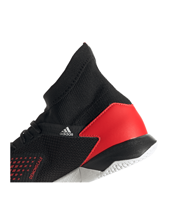 adidas Predator Mutator 20.3 IN Halle Schwarz Rot - schwarz