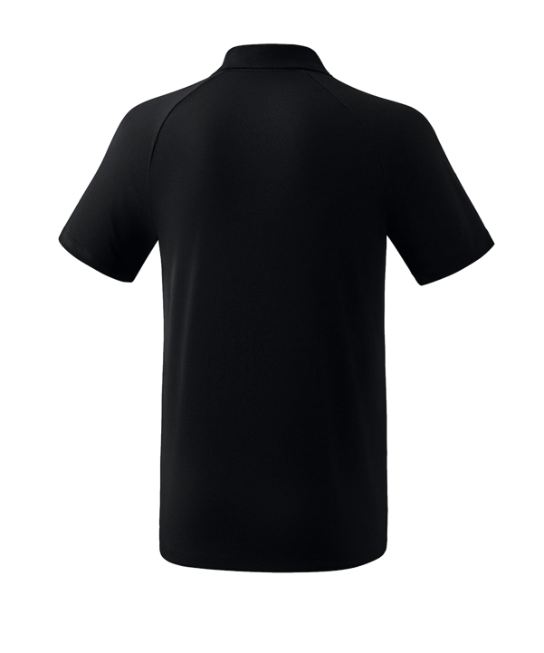 Erima Essential 5-C Poloshirt Schwarz Weiss - schwarz