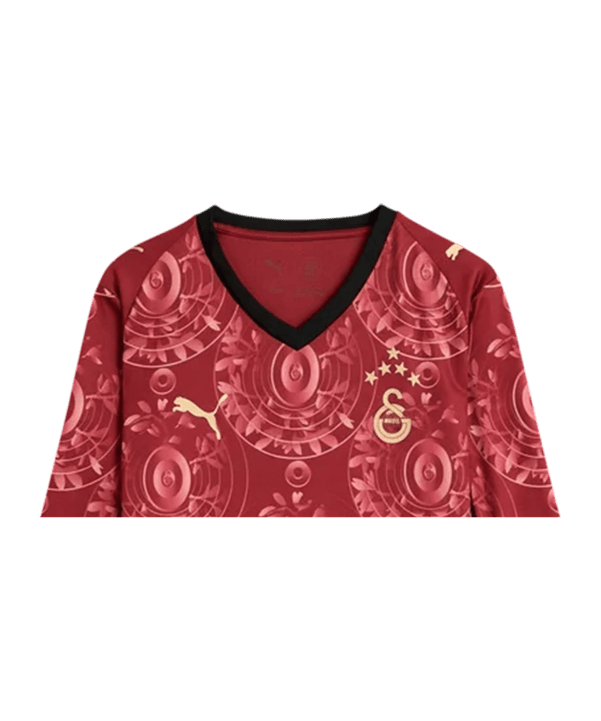 PUMA Galatasaray Istanbul Maglia maniche lunghe 3rd 2025/2026 Rosso C03 - rosso