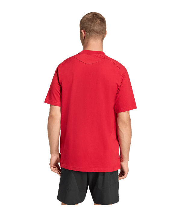 adidas Tiro Travel T-Shirt Rot - rot